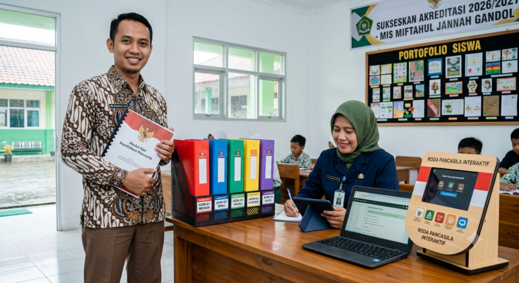download administrasi guru siap akreditasi