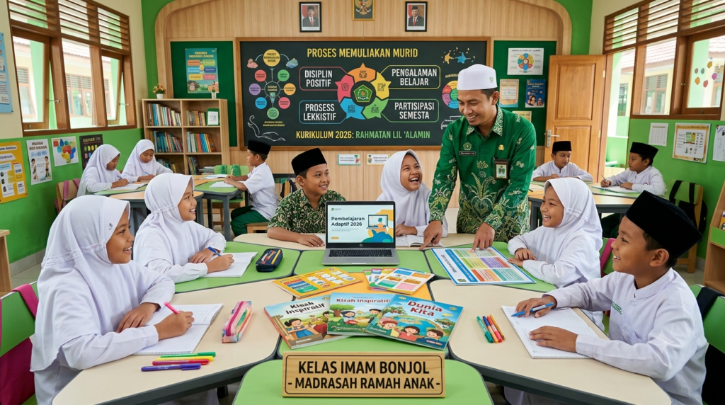 Aturan baru Permendikdasmen 2026 tentang istilah peserta didik dihapus dan penerapan disiplin positif di kelas madrasah ramah anak