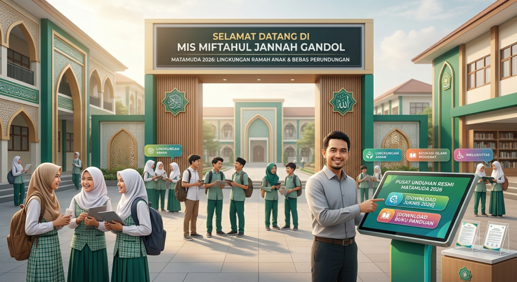 Juknis dan Buku Panduan MATAMUDA 2026 Mendampingi murid baru dalam sosialisasi ramah anak sesuai Juknis MATAMUDA 2026 Kemenag di Madrasah.